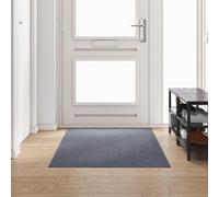 vidaXL Runner de Alfombra Gris Claro 100 x 250 cm tela
