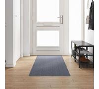 vidaXL Runner de Alfombra Gris Claro 80 x 300 cm tela