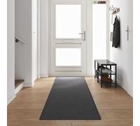 vidaXL Runner de Alfombra Gris oscuro 80 x 500 cm 100% Polipropileno