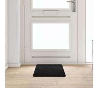 vidaXL Runner de Alfombra Negro 50 x 100 cm
