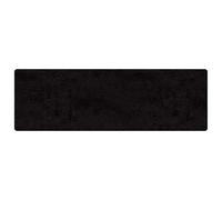 vidaXL Runner de Alfombra Negro 50 x 200 cm, Alfombras para Pasillo, Diseño Moderno, Antideslizantes, Comodidad, Ideal para Mascotas y Tráfico Alto