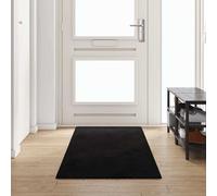 vidaXL Runner de Alfombra Negro 80 x 300 cm