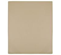 vidaXL Sábanas bajeras jersey 2 uds algodón gris taupe 100x200 cm