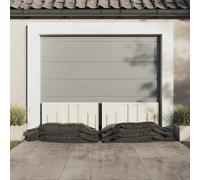 vidaXL Sacos de arena 100 unidades HDPE verde oscuro 103x25 cm