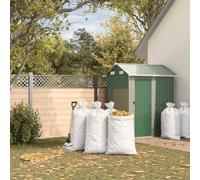 vidaXL Sacos tejidas 100 pcs Blanco 60 x 110 cm PP