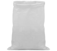 vidaXL Sacos trenzados 100 unidades blanco 70 x 110 cm PP, bolsas modernas resistentes a la intemperie, para exteriores, accesorios de jardín funcionales, soluciones minimalistas