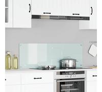 vidaXL Salpicadero de cocina 120 x 40 cm vidrio templado