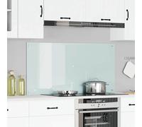 vidaXL Salpicadero de Cocina 120 x 60 cm Vidrio templado resistente al calor