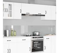 vidaXL Salpicadero de cocina 2 pcs Transparente 120 x 40 cm