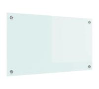 vidaXL Salpicadero de Cocina Leche 70 x 40 cm Vidrio Templado, Diseño de Cocina Moderno: Backsplash de Vidrio Duradero, Pared Resistente al Calor, estética renovadora