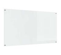 vidaXL Salpicadero de cocina Transparente 110 x 60 cm vidrio templado