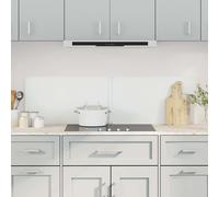 vidaXL Salpicaderos de cocina 2 uds vidrio templado 70x50 cm