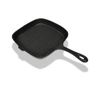 vidaXL Sartén parrilla de hierro fundido 24x23 cm