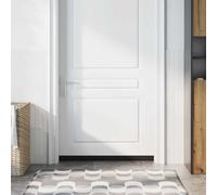vidaXL Sellos de cepillo de puerta atornillables 12 uds. Negro 100 cm