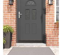 vidaXL Sellos de cepillo de puerta atornillables 6 uds. Marrón 100 cm