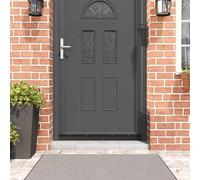 vidaXL Sellos de cepillo de puerta atornillables 6 uds. Negro 100 cm