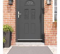vidaXL Sellos de cepillo para puertas autoadhesivos 12 uds. 100 cm