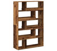 vidaXL Separador de ambientes de madera envejecida 100x33x156,5 cm