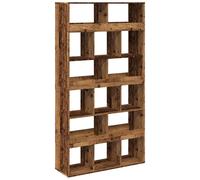 vidaXL Separador de ambientes madera envejecida 100x33x187,5 cm