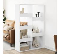 vidaXL Separador de ambientes madera ingeniería blanco 100x33x155,5 cm