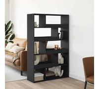 vidaXL Separador de ambientes madera ingeniería negro 100x33x156,5 cm