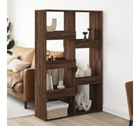 vidaXL Separador de ambientes madera marrón roble 100x33x155,5 cm