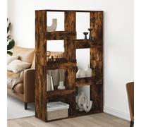 vidaXL Separador de ambientes madera roble ahumado 100x33x155,5 cm