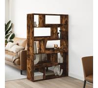 vidaXL Separador de ambientes madera roble ahumado 100x33x156,5 cm