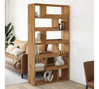 vidaXL Separador de ambientes madera roble artisian 100x33x187,5 cm