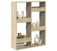 vidaXL Separador de ambientes madera roble Sonoma 100x33x135 cm