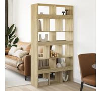 vidaXL Separador de ambientes madera roble Sonoma 100x33x187,5 cm