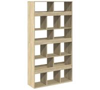 Separador De Ambientes Madera Roble Sonoma 100x33x187,5 Cm Vidaxl
