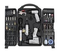vidaXL Set de herramientas neumáticas 70 piezas – pistola, carraca, amoladora de impacto