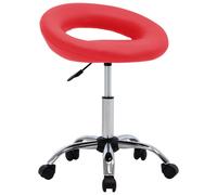 vidaXL Silla de comedor giratoria cuero sintético en color Blanco/Gris/Rojo y más | cómodas modernas ergonómicas para comedor cocina salón hogar