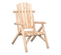 Vidaxl silla de jardín madera maciza de abeto 68x86x103