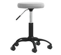 vidaXL Silla de oficina giratoria de terciopelo en color Gris oscuro/Rojo vino tinto/Verde oscuro y más | cómodas modernas ergonómicas para comedor cocina salón hogar