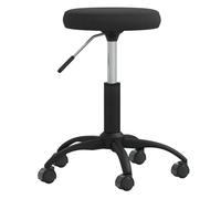 vidaXL Silla de oficina giratoria de terciopelo en color Gris oscuro/Rojo vino tinto/Verde oscuro y más | cómodas modernas ergonómicas para comedor cocina salón hogar