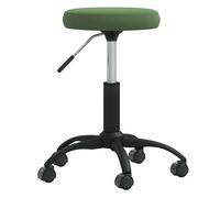 vidaXL Silla de oficina giratoria de terciopelo en color Gris oscuro/Rojo vino tinto/Verde oscuro y más | cómodas modernas ergonómicas para comedor cocina salón hogar