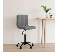 vidaXL Silla de oficina giratoria de terciopelo en color Rosa/Gris oscuro/Rojo vino tinto y más | cómodas modernas ergonómicas para comedor cocina salón hogar