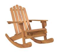 vidaXL Silla mecedora Adirondack madera maciza de acacia