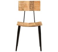 vidaXL Sillas de comedor 2 uds 44x40x80 cm en material madera maciza de mango/madera maciza reciclada | cómodas modernas ergonómicas para comedor cocina salón hogar