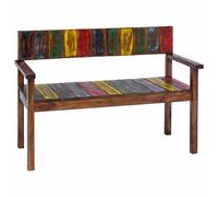 vidaXL Sillas de comedor 4 unidades madera maciza reciclada