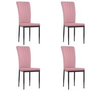 vidaXL Sillas de comedor 4 unidades terciopelo en color Rosa/Azul/Verde oscuro y más | cómodas modernas ergonómicas para comedor cocina salón hogar