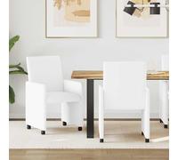Sillas De Comedor Con Ruedas Con Ruedas 2 Pcs 57 X 66 X 94 Cm Vidaxl