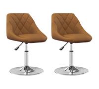 vidaXL Sillas de comedor giratorias 2 unidades terciopelo en color Gris oscuro/Verde oscuro/Mostaza y más | cómodas modernas ergonómicas para comedor cocina salón hogar