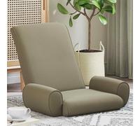 vidaXL Sillón ajustable Caqui Terciopelo granuloso