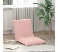 vidaXL Sillón ajustable Rosa Tela de Oveja