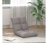 vidaXL Sillón ajustable Topo Tela