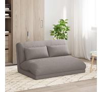 vidaXL Sillón ajustable Topo Tela
