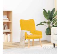 vidaXL sillón Amarillo Claro 63 x 67 x 94 cm tela